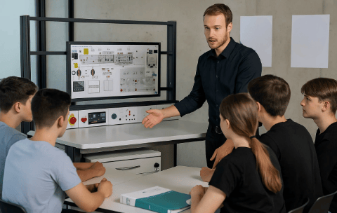 Laboratorio Automazione – Sistema di Formazione KNX: ETS6, DALI e IoT