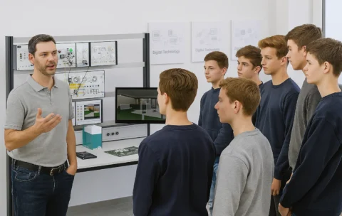 Laboratorio Automazione – Ingegneria dell’Illuminazione: LED, DALI/DT8 e KNX