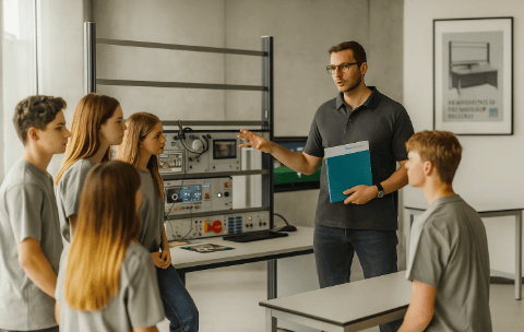 Laboratorio Automazione – Moduli Sperimentali: circuiti base, cablaggio e diagnosi