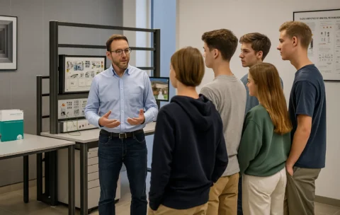 Laboratorio Automazione – Tecnologia di Installazione: impianti elettrici civili, cablaggio e collaudo