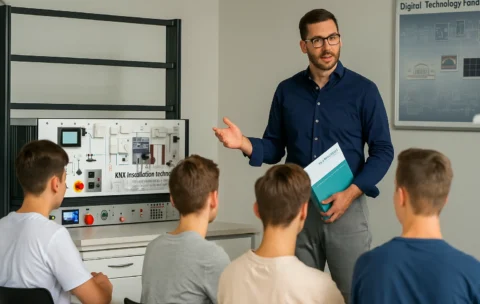 Laboratorio Automazione – Tecnologia di installazione KNX: ETS5, KNX/IP, DALI e BACnet