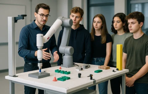Laboratorio ABB CRB 15000 SWIFTI – Education A: Robot Collaborativo e I/O