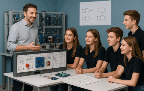 Laboratorio di Elettronica Digitale – ELABOinoOne per µ-Trainer II: ATmega328P, Arduino IDE, C/Assembler, I²C/SPI/USB, debug & IoT embedded