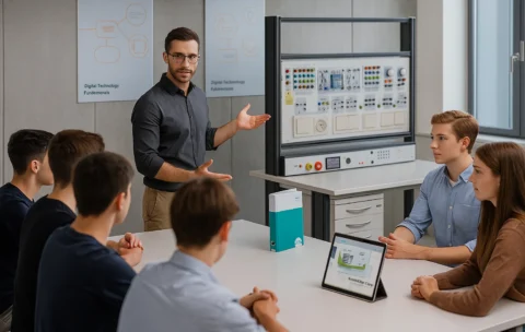 Laboratorio Automazione – BST® Building Systems Trainer: KNX, DALI, M-Bus, Modbus con ETS5