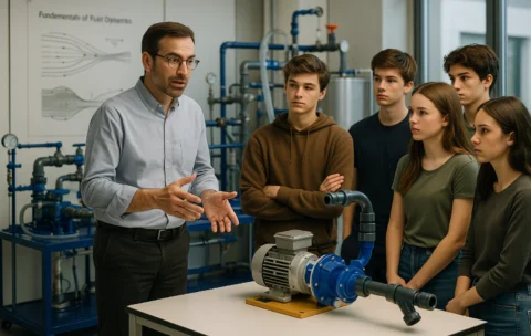 Laboratorio Energia – Pompe & Turbine: Insegnamento Avanzato con Pompe Multiple (Opzione 1)