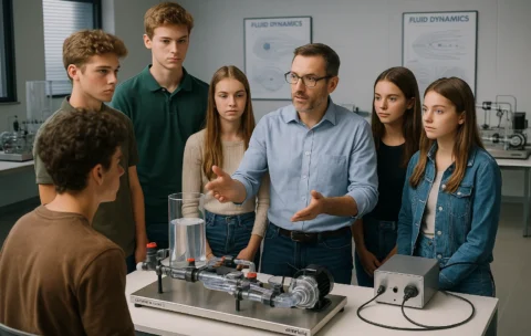 Laboratorio Energia – Pompe & Turbine: Pompa Modulare Acqua (Didattica Pro)