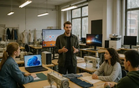 Laboratorio di Produzioni tessili e sartoriali - Focus " Design e progettazione "