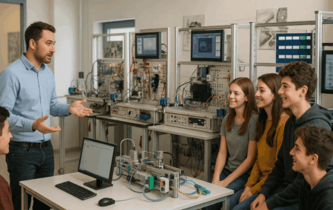 Laboratorio di industriali e artigianali - Focus " Meccatronica - Sistema di Trasferimento