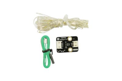 Gravità: luci a stringa LED digitali (bianco caldo) – DFR0448