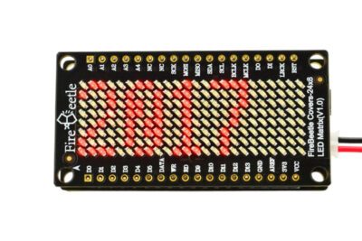 Matrice LED 24×8 (rossa) – DFR0488