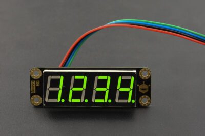 Gravità: modulo display a segmenti LED a 4 cifre (verde) – DFR0645-G