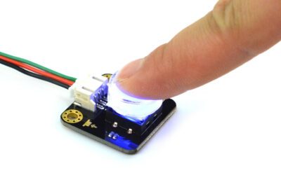 Gravità: pulsante LED per Arduino / micro:bit (blu) – DFR0785-B
