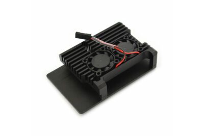 Custodia in metallo per Raspberry Pi 4B (doppia ventola) – FIT0650