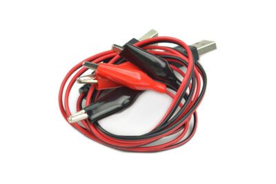 Confezione di cavi con doppia clip a coccodrillo e – FIT0887
