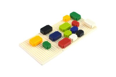 Kit breadboard da costruzione a blocchi multicolore – FIT0908