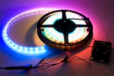 Kit striscia LED RGB colorata (supporta iPhone e Android) – KIT0069