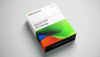 Software QuickCAM 2D Design per CNC con Generazione Percorsi Utensile e V-Carve Integrato