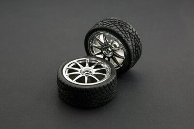 Coppia di ruote in gomma D65 mm – FIT0199-S