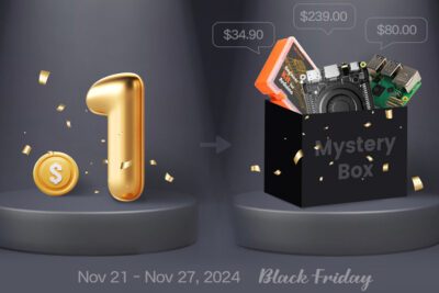Scatola misteriosa da $ 1 del Black Friday di – MYST01-Raspberry Pi
