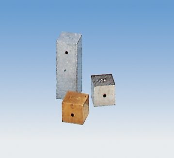 Corpi in metallo, set di 3