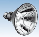 Lampada ad incandescenza, 220V/120W, con riflettore