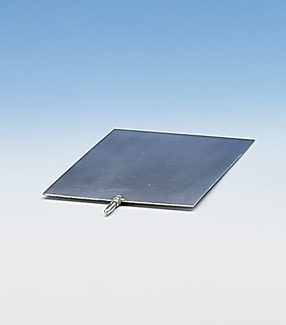 Piastra in zinco per effetto fotoelettrico