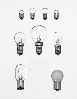 Lampade a incandescenza 12V/0,1A, E10, 10 pezzi
