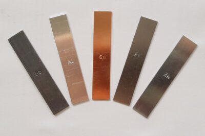 Set elettrodo a striscia (Al, Fe, Pb, Zn, Cu)