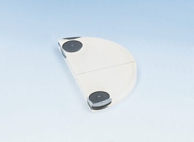 Blocco ottico, semicircolare, fissato con magnete