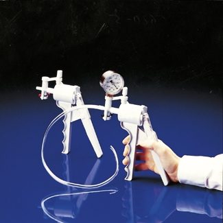 Pompa per vuoto manuale con manometro