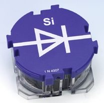 Diodo al silicio 1N4007, modulo DB