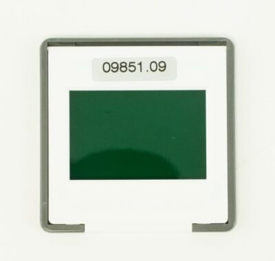 Filtro a lamina, verde, in cornice scorrevole senza vetro