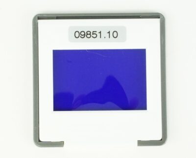 Filtro a lamina, blu, in cornice scorrevole senza vetro
