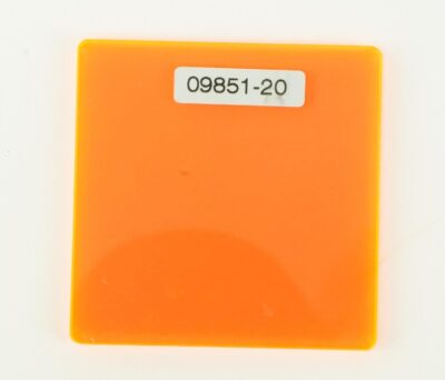 Placca, fluorescente, gialla