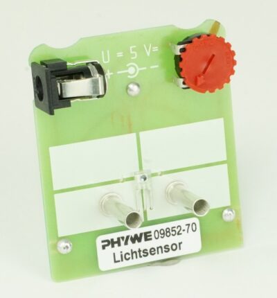 Sensore di luce con amplificatore, regolabile