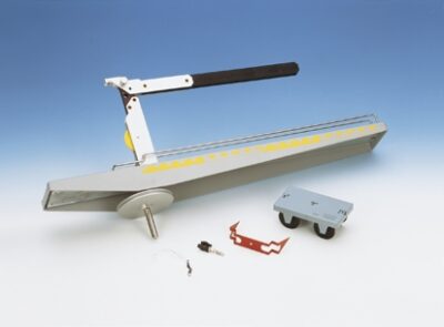 Apparecchio a forza centrifuga con carrello