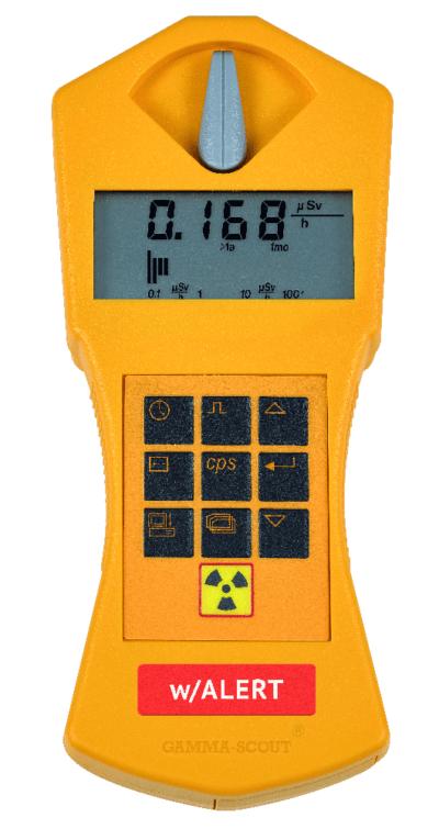 Contatore Geiger-Müller Gamma-Scout® con ticker e avviso