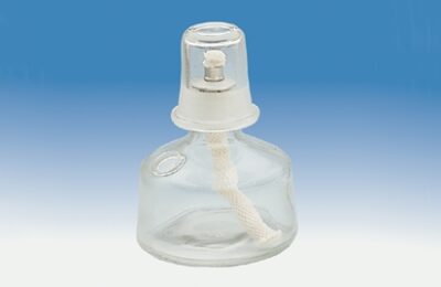 Lampada ad alcool, vetro