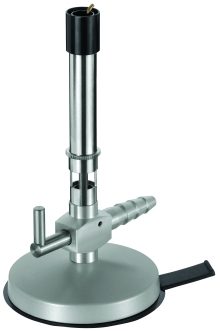 Becco Bunsen, gas naturale, con rubinetto