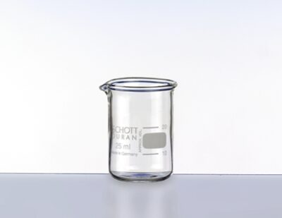Bicchiere in vetro, corto, 5000 ml