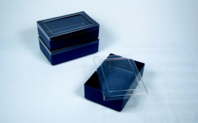 Vassoio portaoggetti con coperchio, 275 × 182 × 85 mm