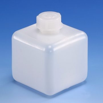 Bottiglia, quadrata, LDPE, 500 ml, GL32