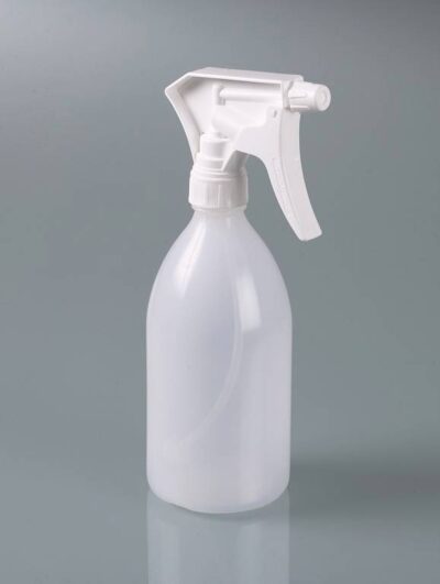 Flacone spray, PE, trasp., 500 ml