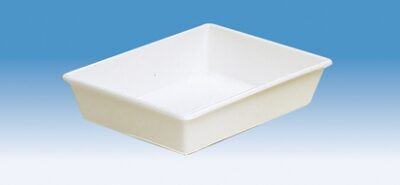 Vassoio (PP), 240×300 mm, bianco