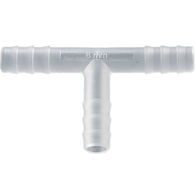 Collegamento tubo, forma a T, diametro interno 7-9 mm
