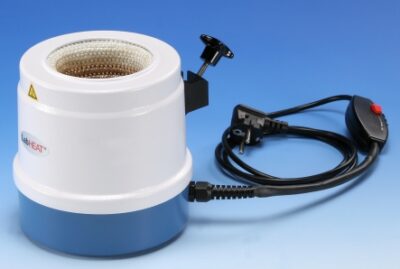 Mantello riscaldante per pallone a fondo tondo, 500 ml. 230 Vcon interruttore di sicurezza