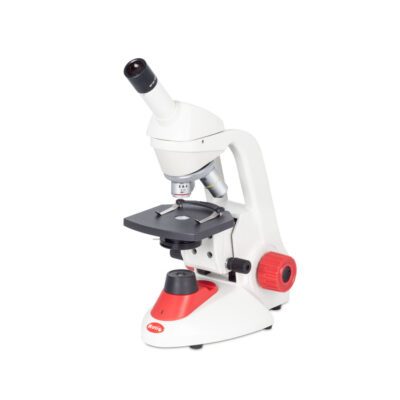 MOTIC Microscopio monoculare per studenti RED100, 400x, con clip campione one-touch