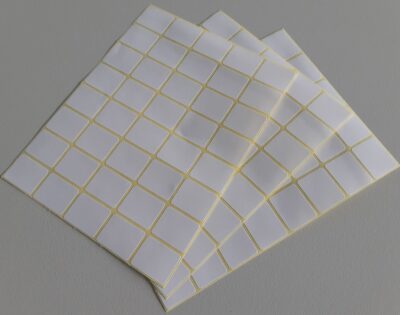 Etichette per vetrini microscopici, 120/conf