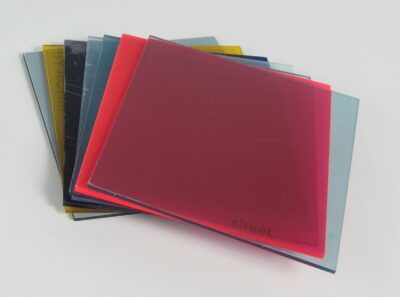 Imposta filtri colorati per esperimenti di fotosintesi