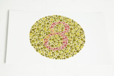 Carta per ipovedenti rosso-verde
